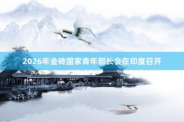 2026年金砖国家青年部长会在印度召开
